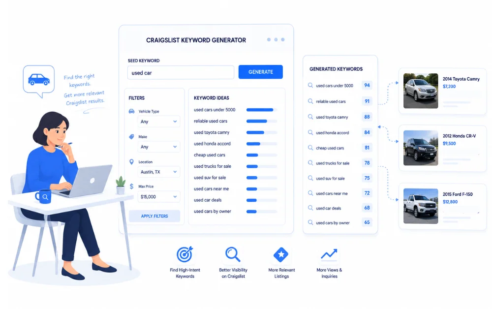 craigslist keyword generator
